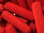 Igel-Stacheln rot