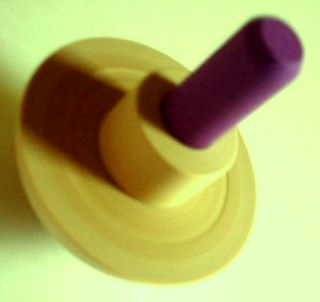 Fingerkreisel violett